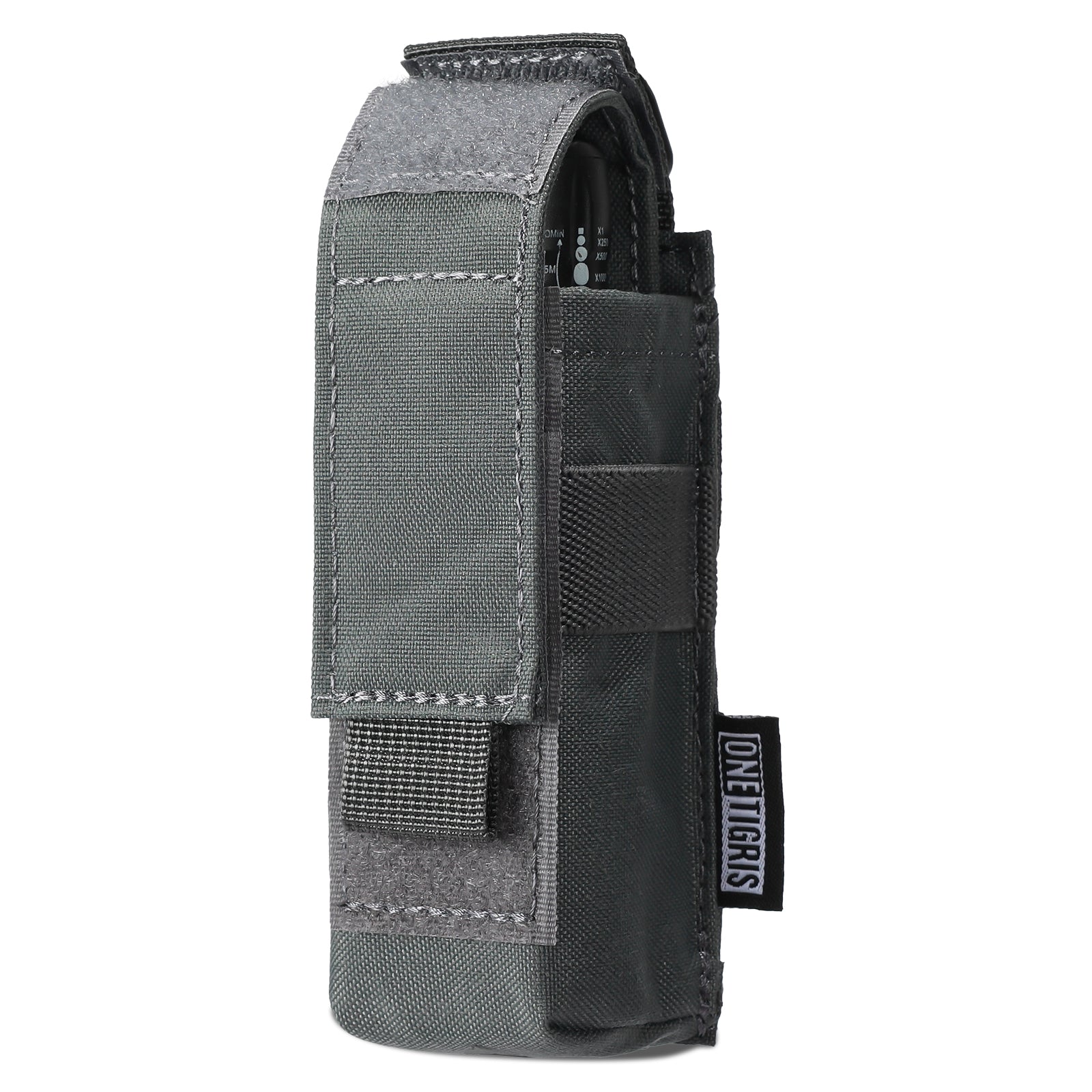 Flashlight Pouch 02 丨MOLLE System & Adjustable Hooks